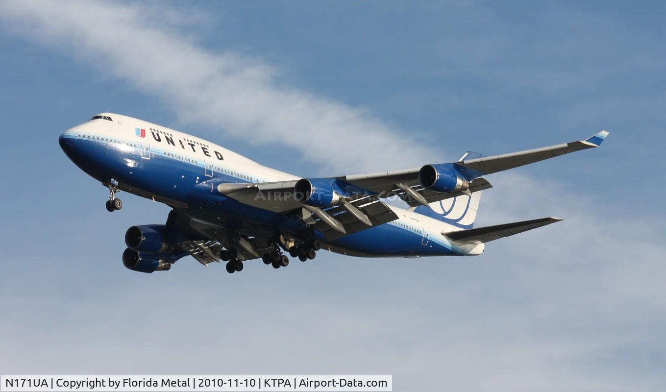 N171UA, 1989 Boeing 747-422 C/N 24322, TPA 2010
