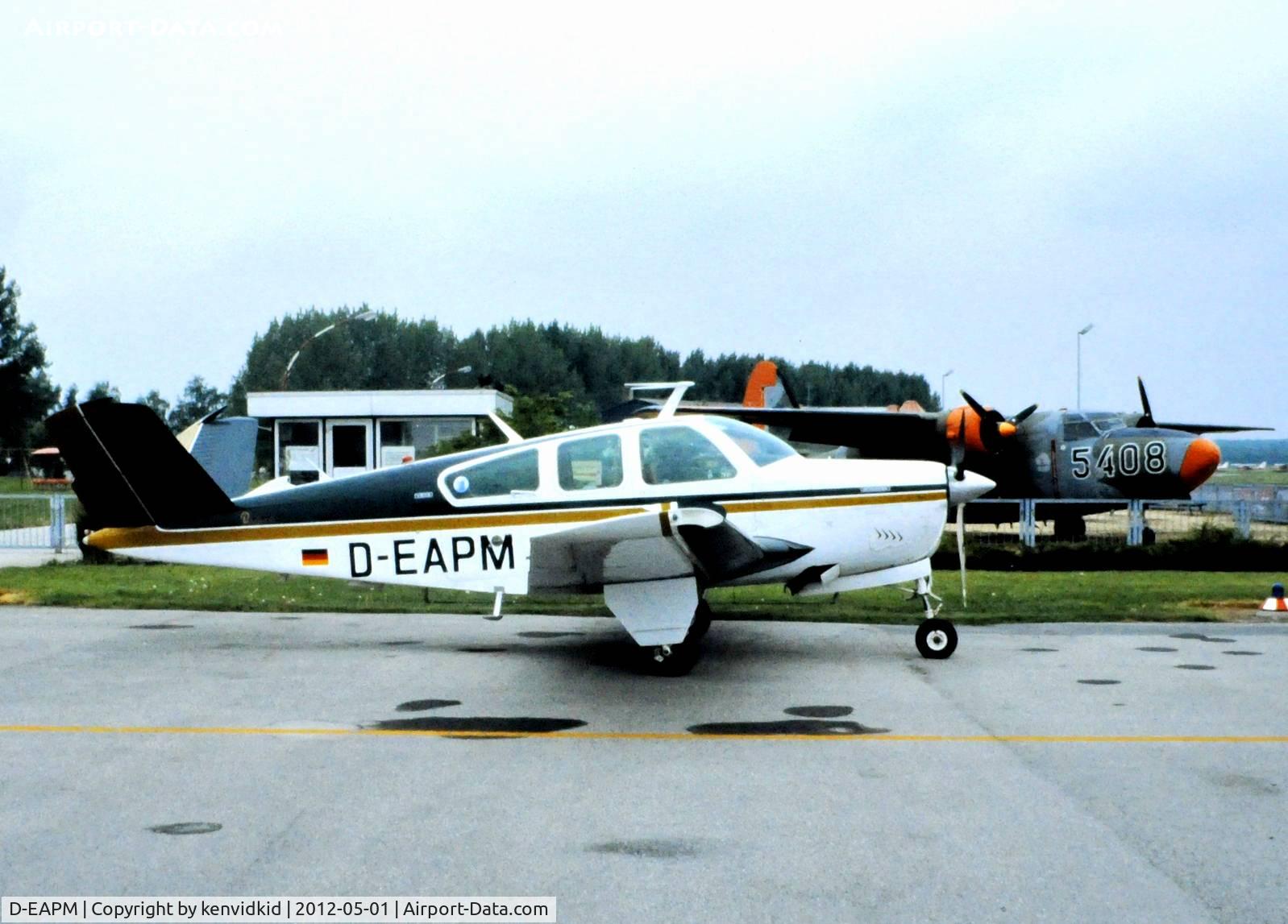 D-EAPM, Beech V35B Bonanza Bonanza C/N D-9488, Early 80's Germany.