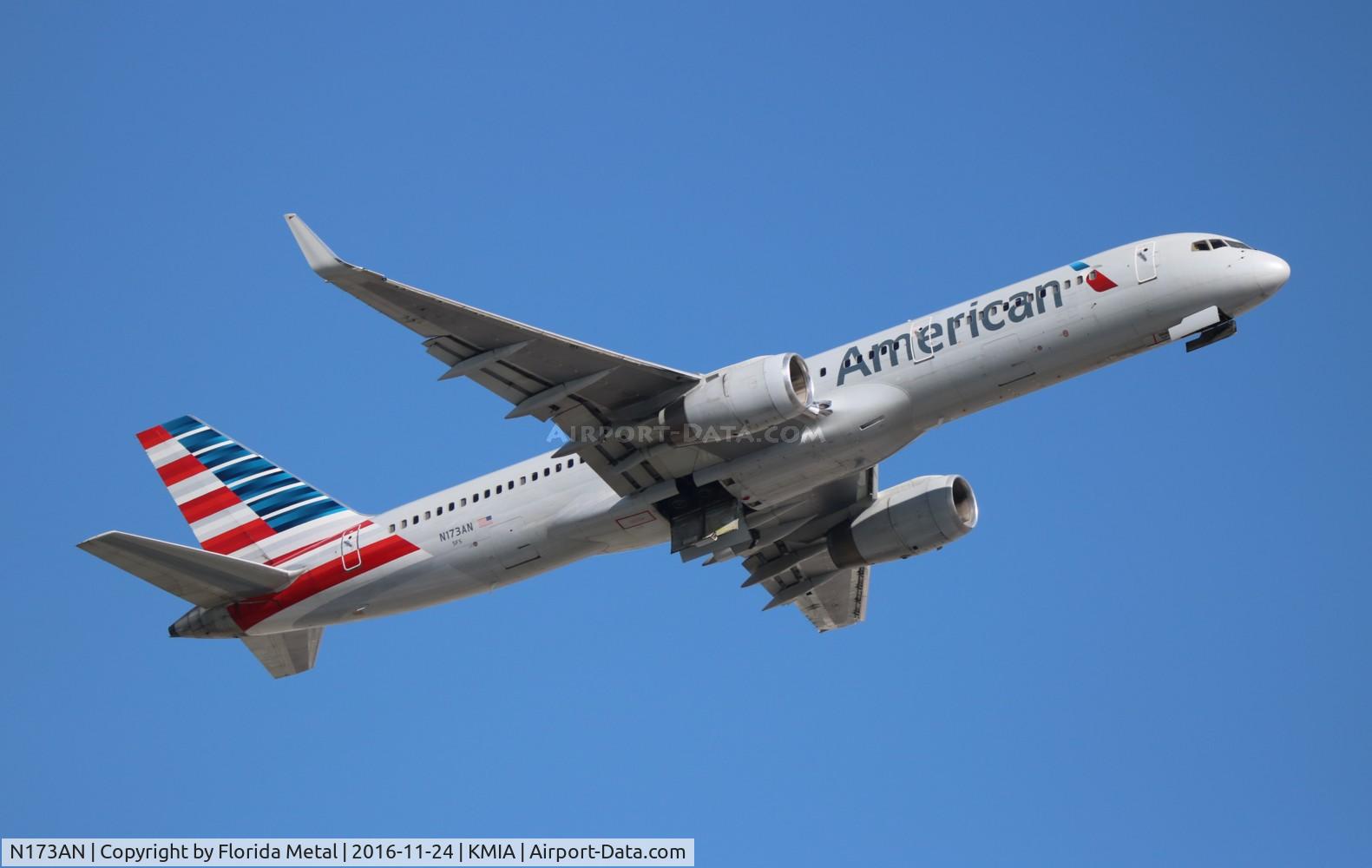 N173AN, 2002 Boeing 757-223 C/N 32399, MIA 2016