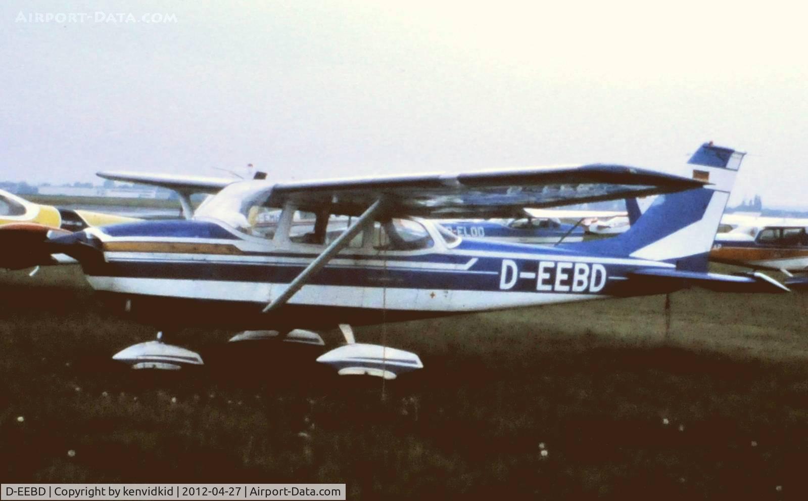 D-EEBD, Reims F172H Skyhawk C/N 1270, Early 80's Germany.