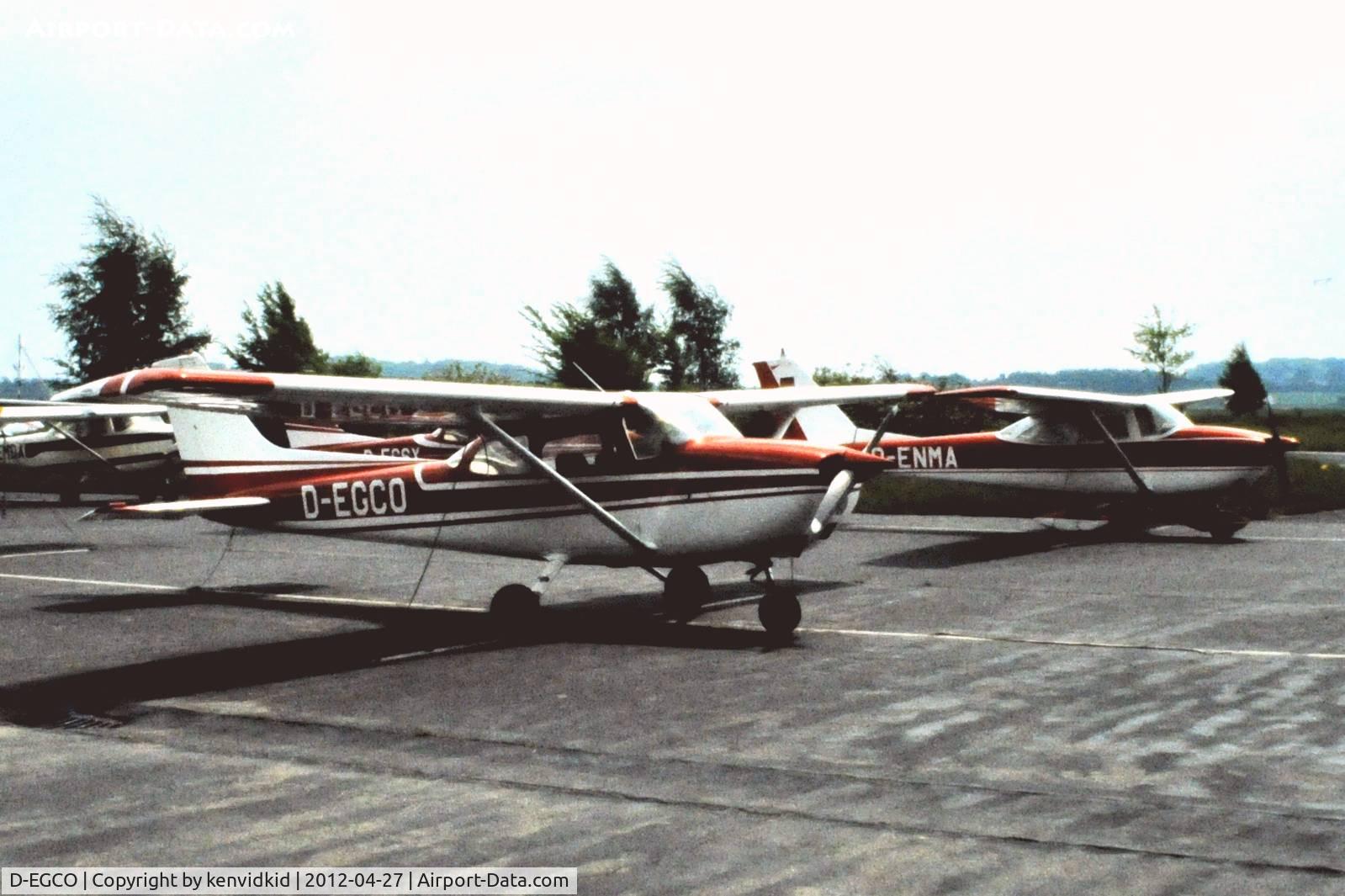 D-EGCO, Reims F172M Skyhawk C/N 0993, Early 80's Germany.