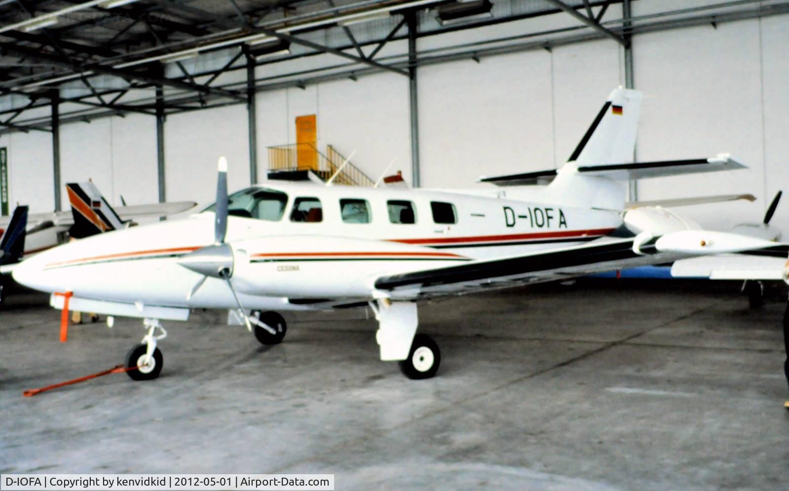 D-IOFA, Cessna T303 Crusader C/N T30300038, Early 80's Germany.