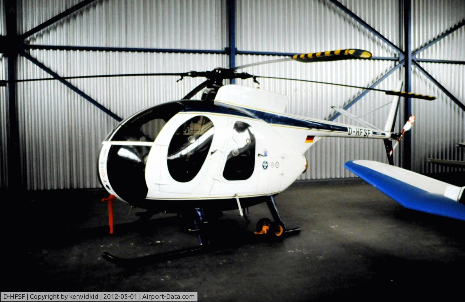 D-HFSF, 1971 Hughes 369HS C/N 110275S, Early 80's Germany.