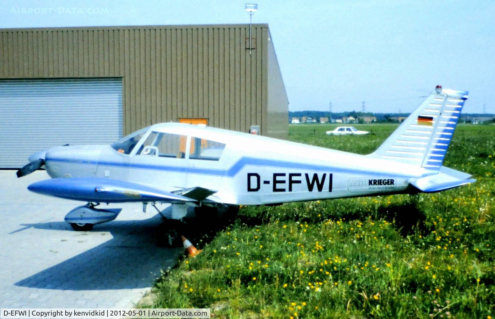 D-EFWI, Piper PA-32-300 Cherokee Six Cherokee Six C/N 32-7940248, Early 80's Germany.