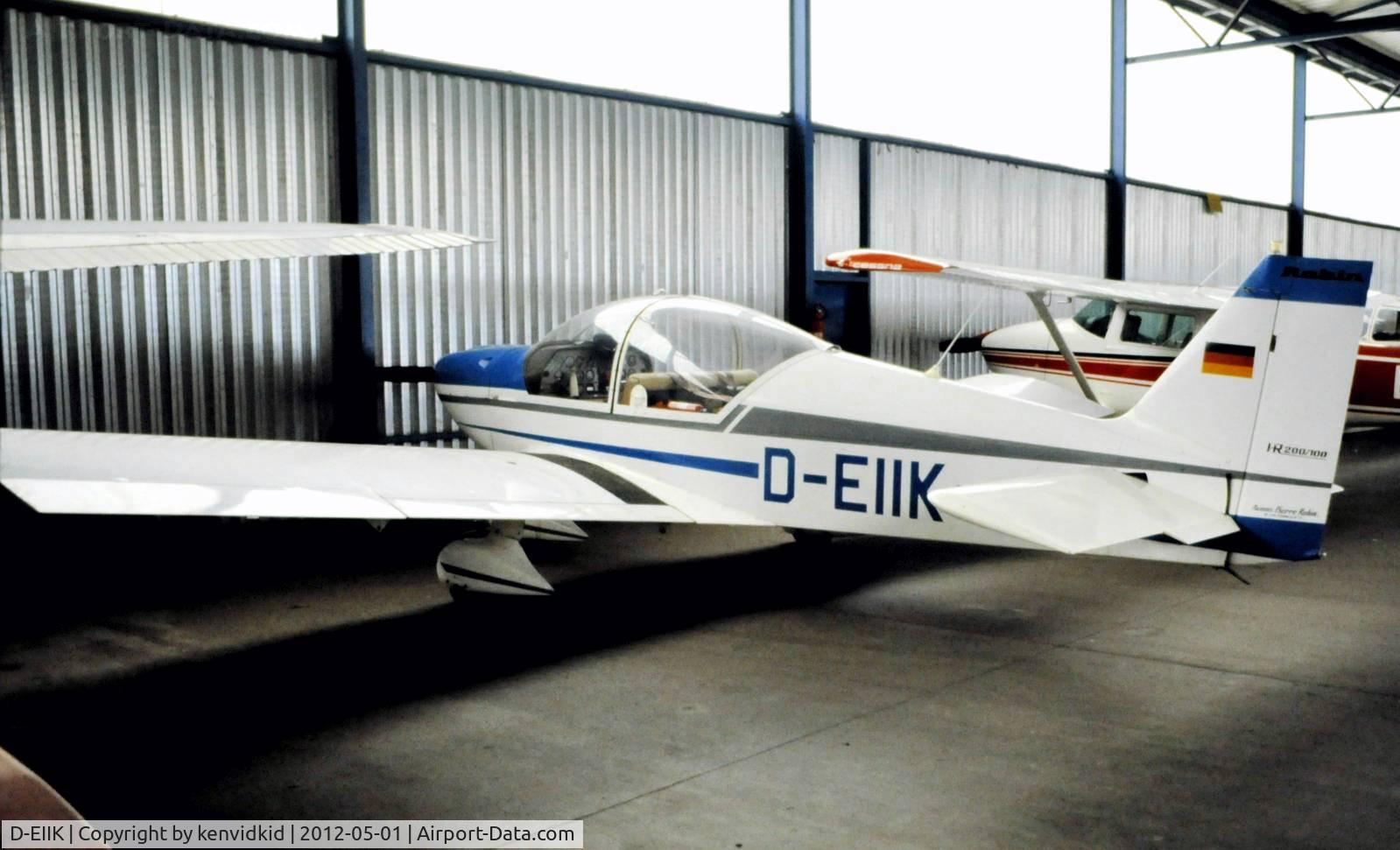 D-EIIK, 1974 Robin HR-200-100 Club C/N 31, Early 80's Germany.