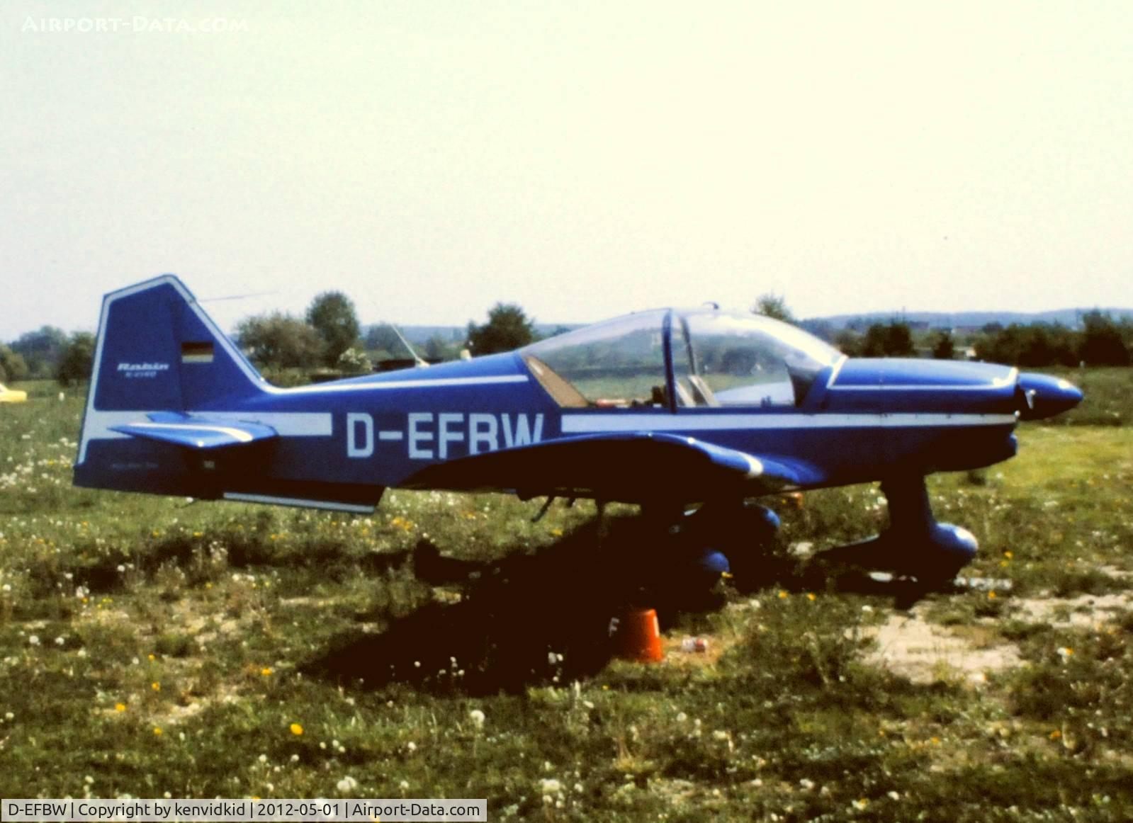 D-EFBW, 1977 Robin R-2160 Alpha Sport C/N 117, Early 80's Germany.