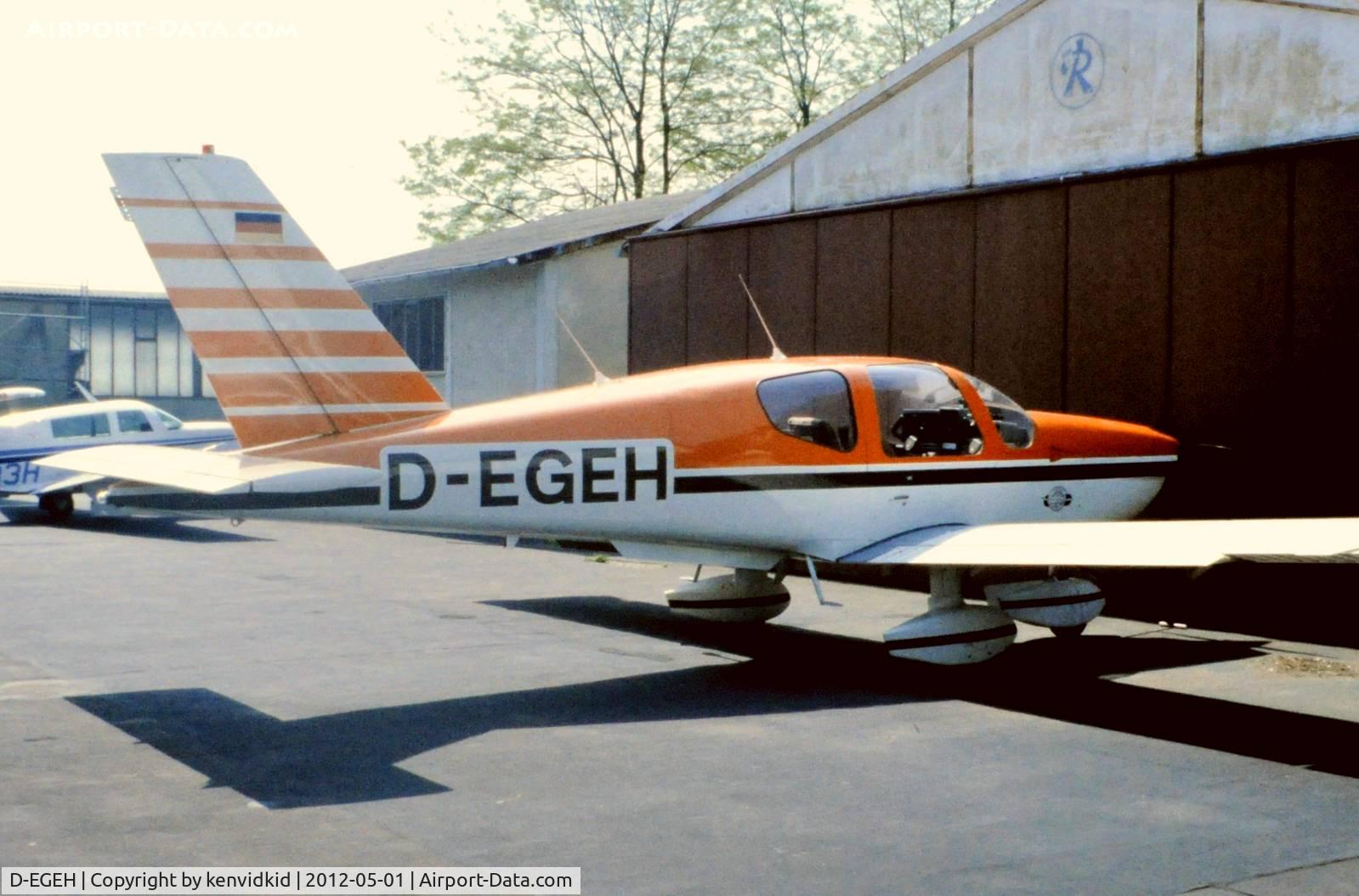 D-EGEH, Socata TB-10 Tobago C/N 105, Early 80's Germany.
