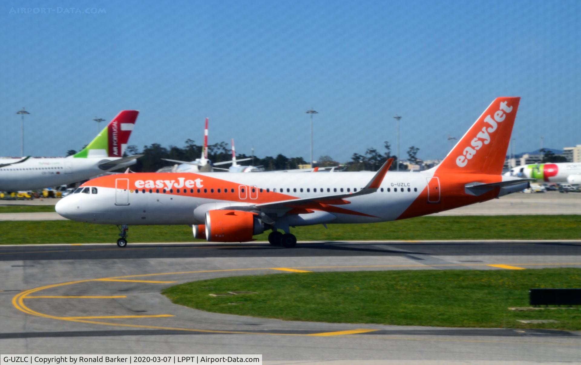 G-UZLC, 2019 Airbus A320-251N C/N 9014, Taxi Lisboa