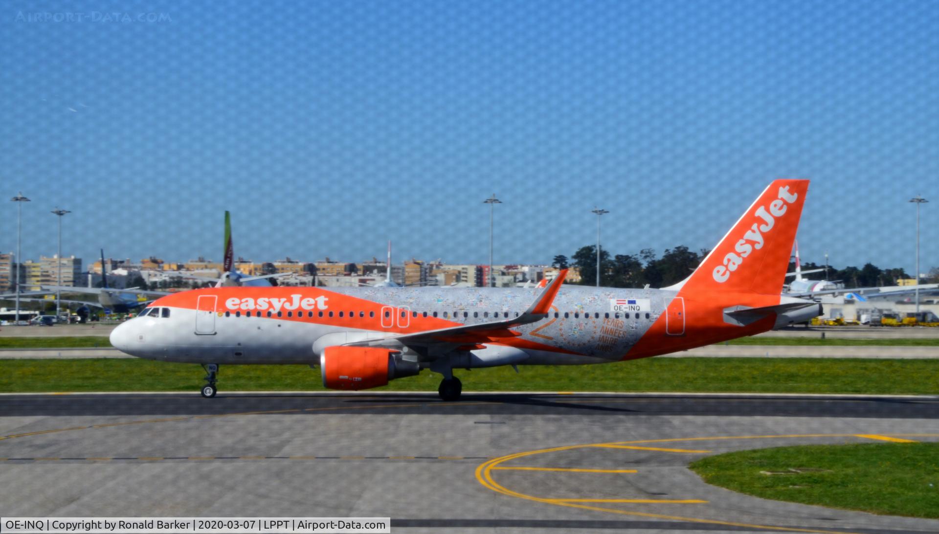 OE-INQ, 2015 Airbus A320-214 C/N 6837, Taxi Lisboa