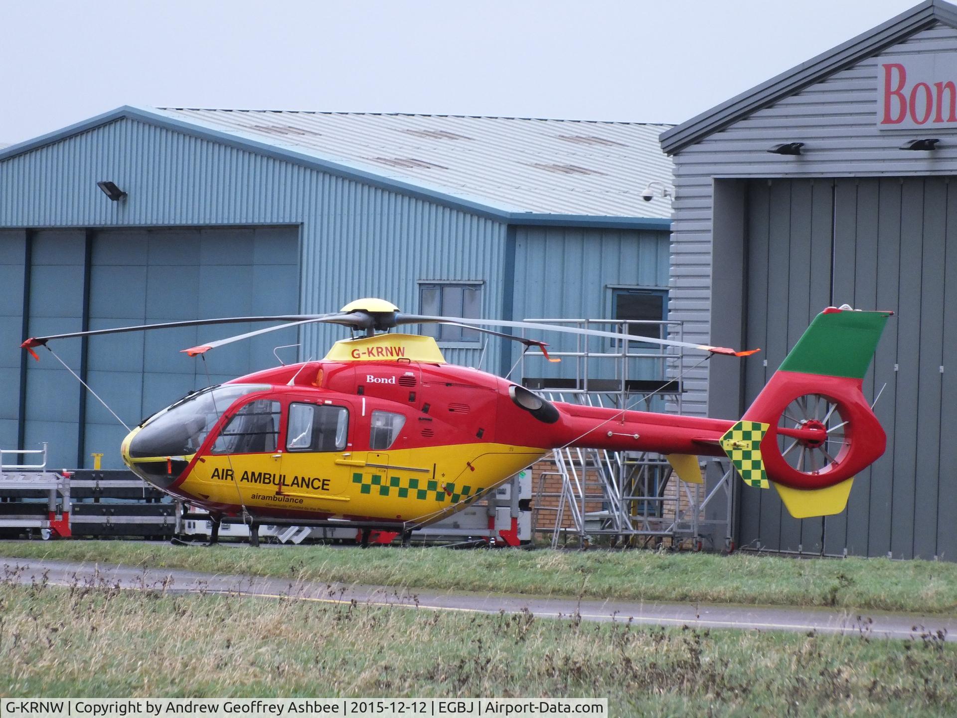 G-KRNW, 2001 Eurocopter EC-135T-2 C/N 0175, G-KRNW at Gloucestershire Airport.