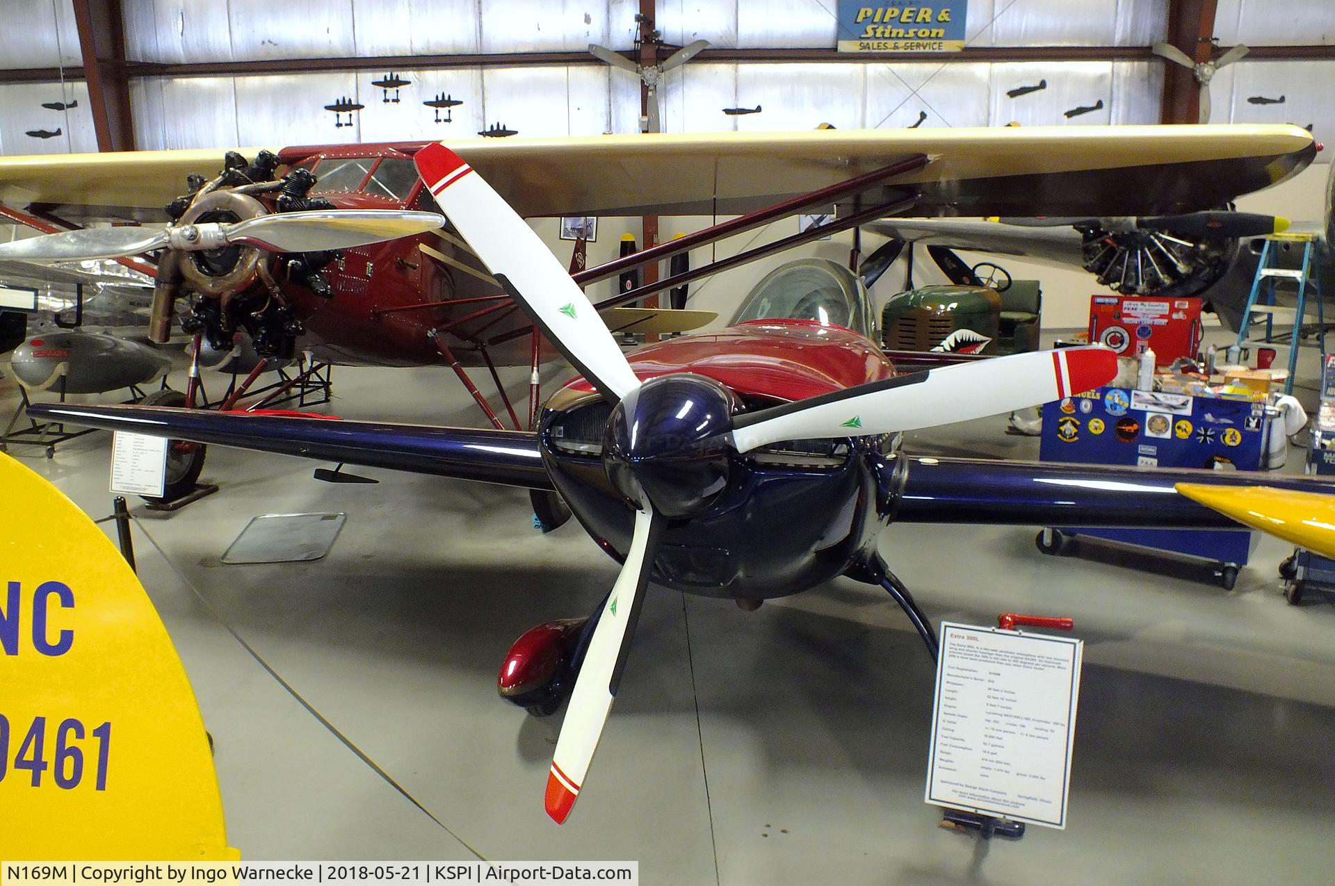 N169M, 1996 Extra EA-300/L C/N 034, Extra EA-300L at the Air Combat Museum, Springfield IL