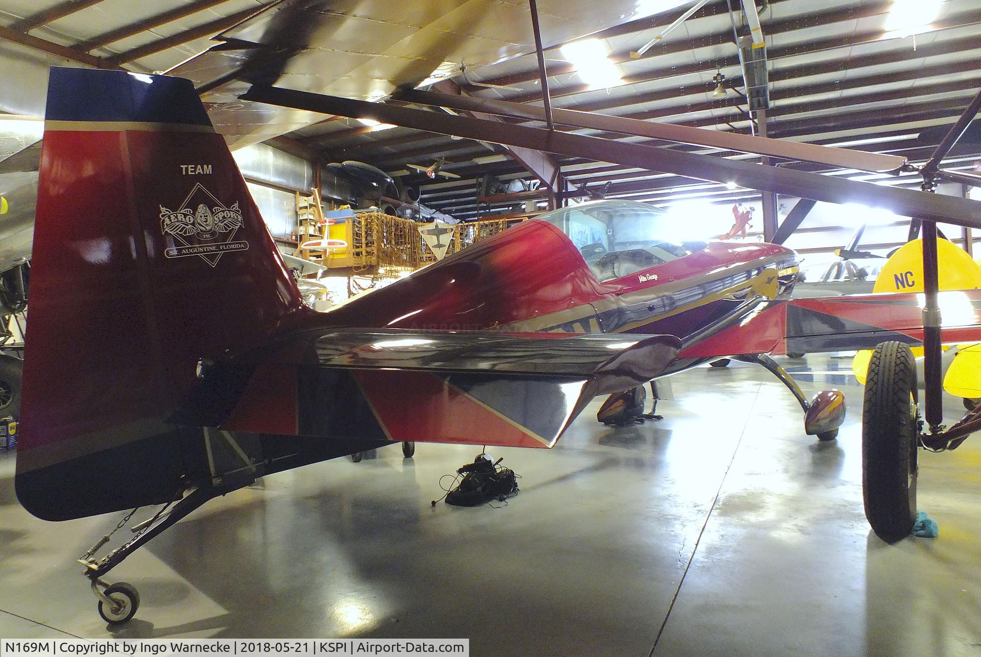 N169M, 1996 Extra EA-300/L C/N 034, Extra EA-300L at the Air Combat Museum, Springfield IL