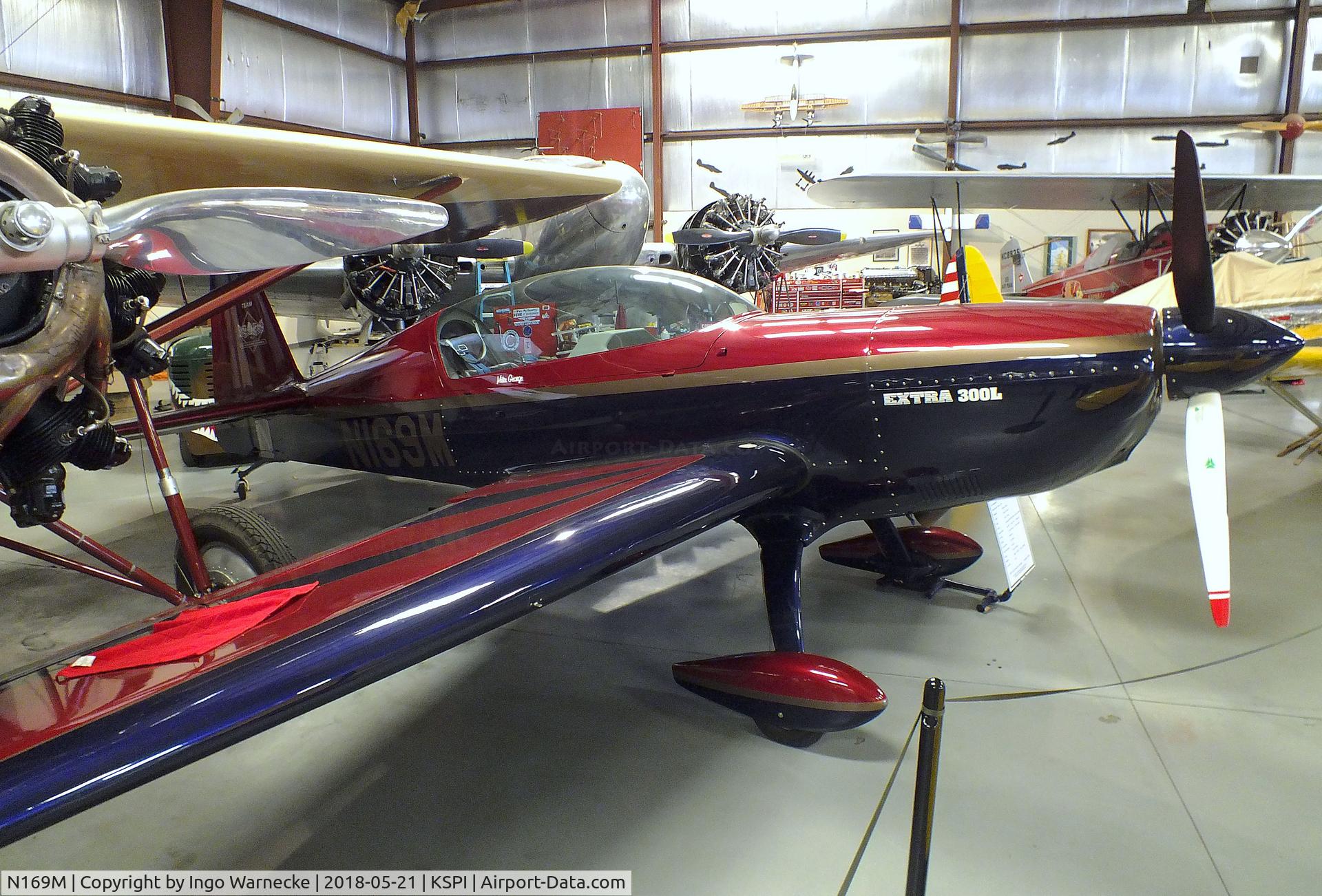 N169M, 1996 Extra EA-300/L C/N 034, Extra EA-300L at the Air Combat Museum, Springfield IL