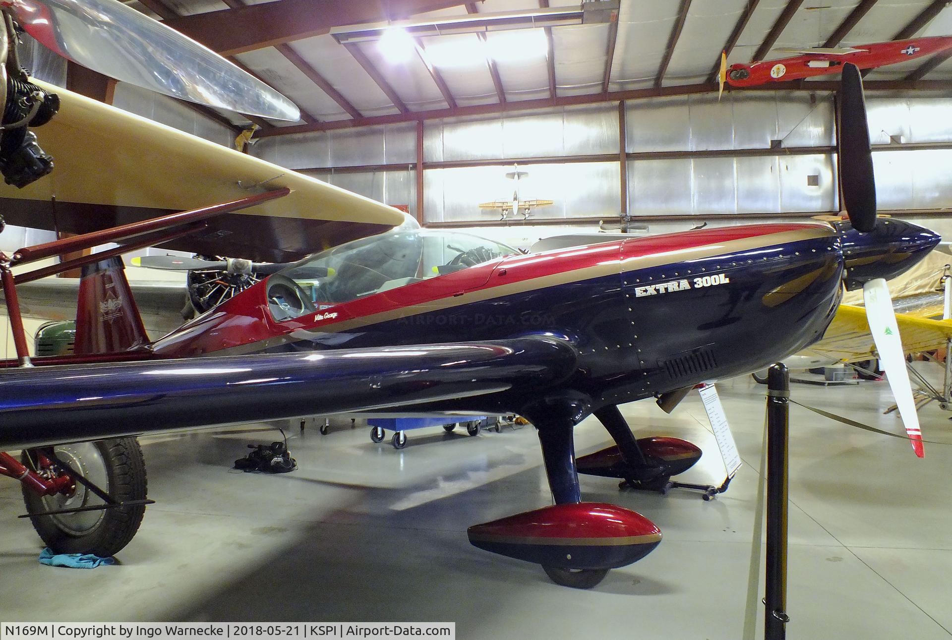 N169M, 1996 Extra EA-300/L C/N 034, Extra EA-300L at the Air Combat Museum, Springfield IL