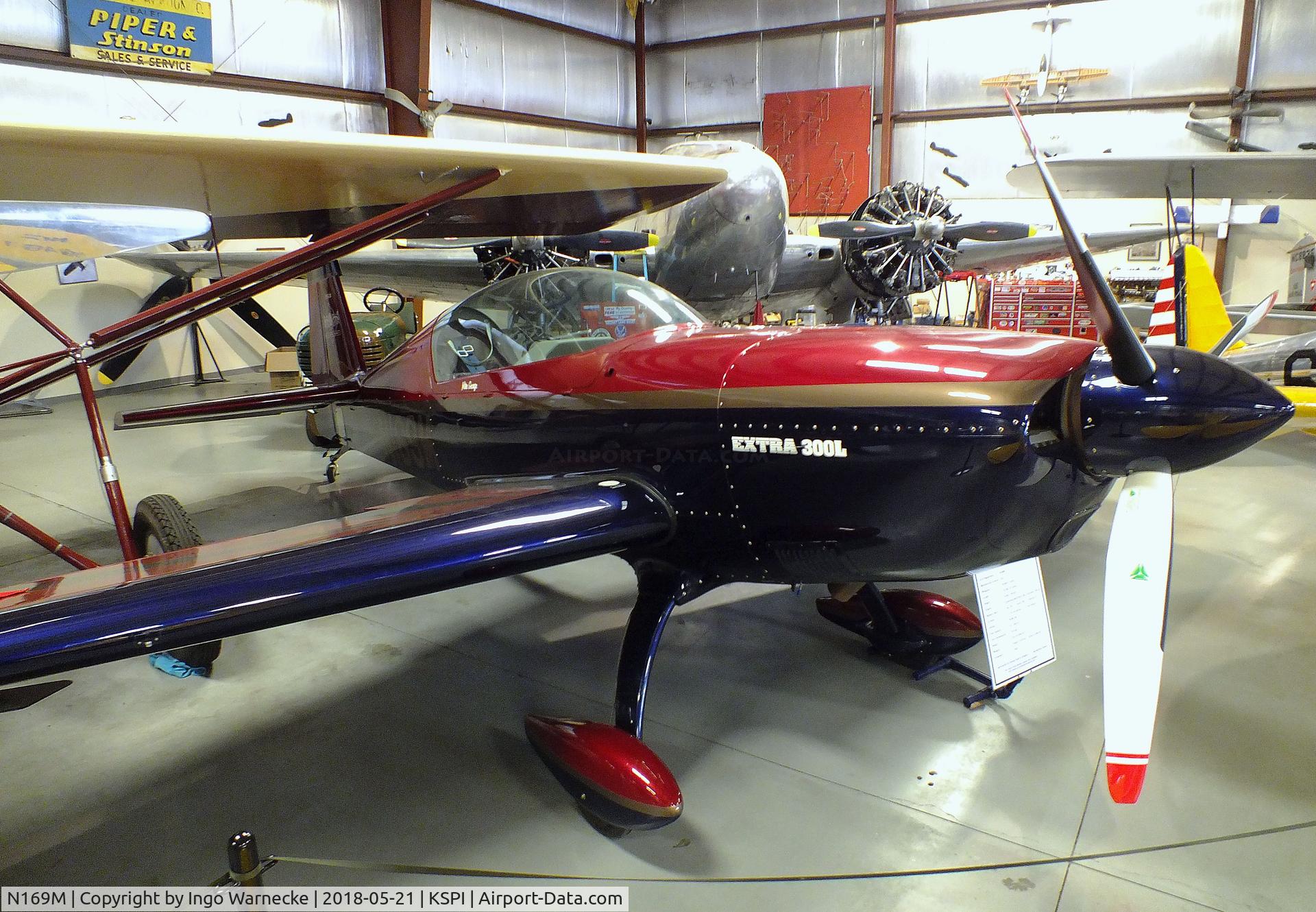 N169M, 1996 Extra EA-300/L C/N 034, Extra EA-300L at the Air Combat Museum, Springfield IL