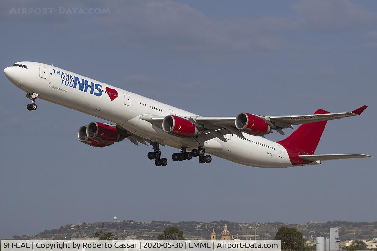 9H-EAL, 2005 Airbus A340-642 C/N 622, Runway 31