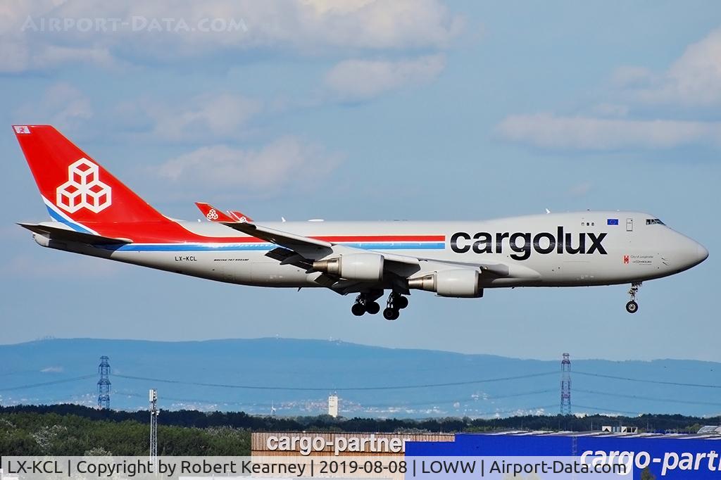 LX-KCL, 2008 Boeing 747-4HAERF C/N 35236, Short finals