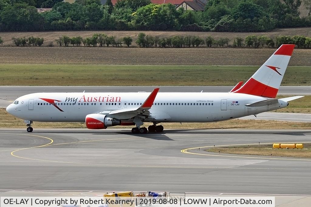 OE-LAY, 1998 Boeing 767-3Z9/ER C/N 29867, Taxiing out for departure