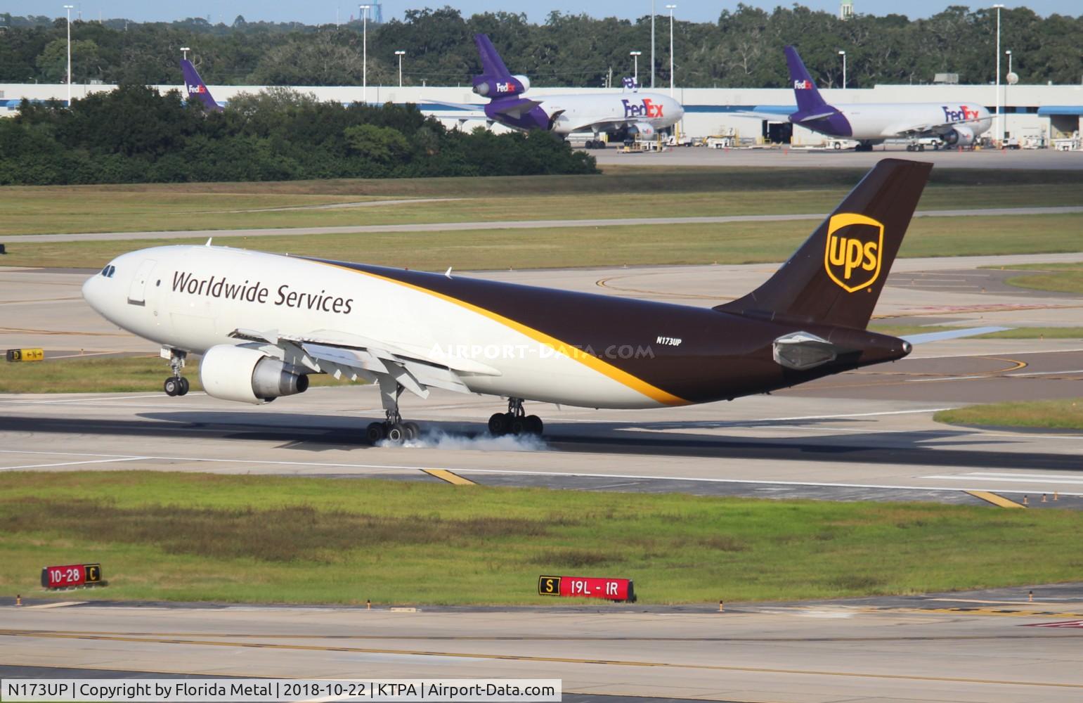 N173UP, 2006 Airbus A300F4-622R C/N 0868, TPA 2018