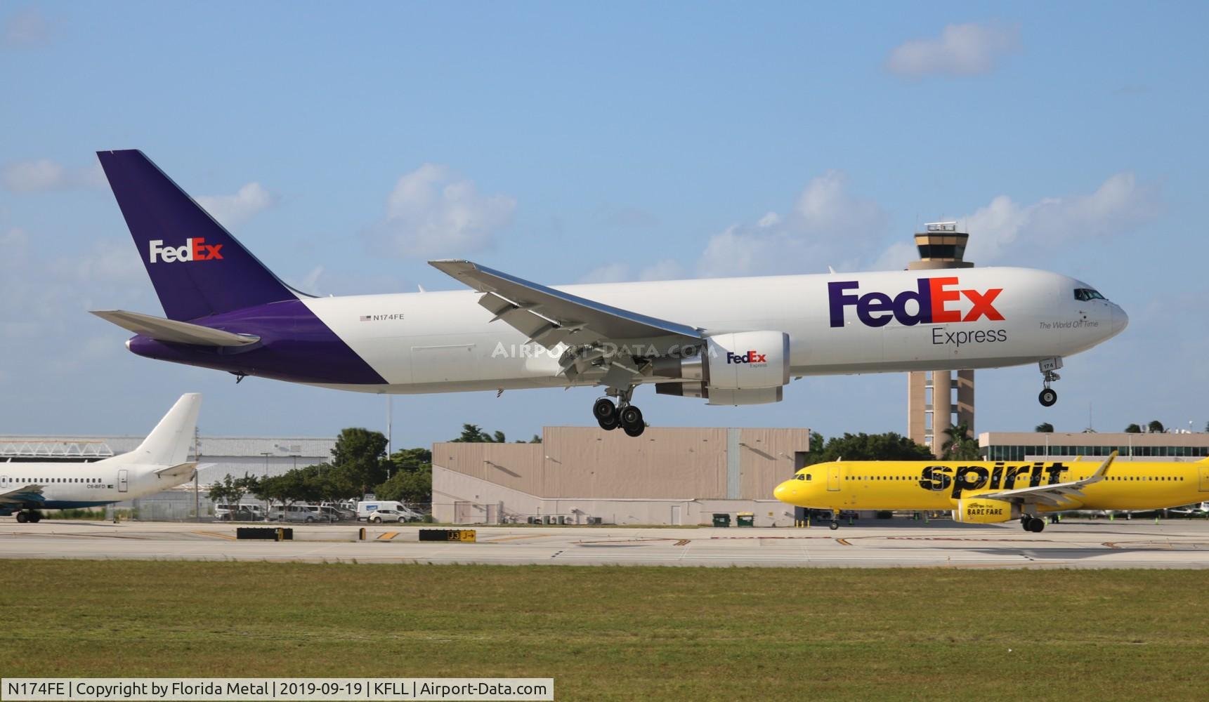 N174FE, 2019 Boeing 767-3S2F(ER) C/N 63105, FLL 2019