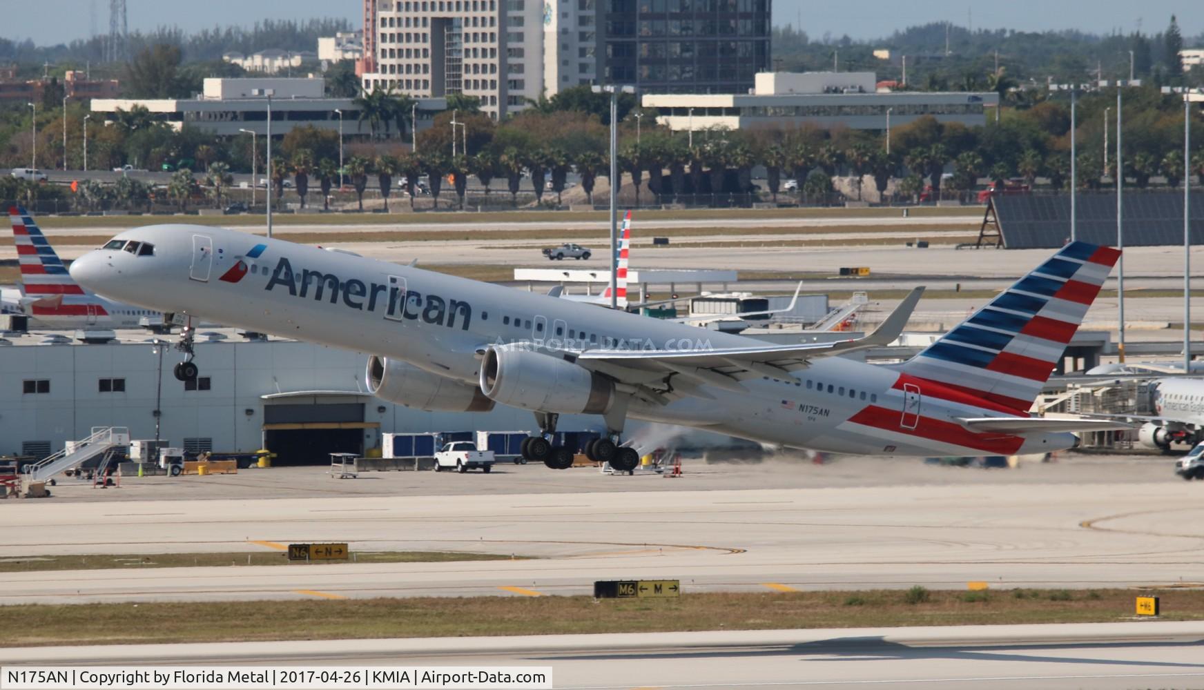 N175AN, 2001 Boeing 757-223 C/N 32394, MIA 2017