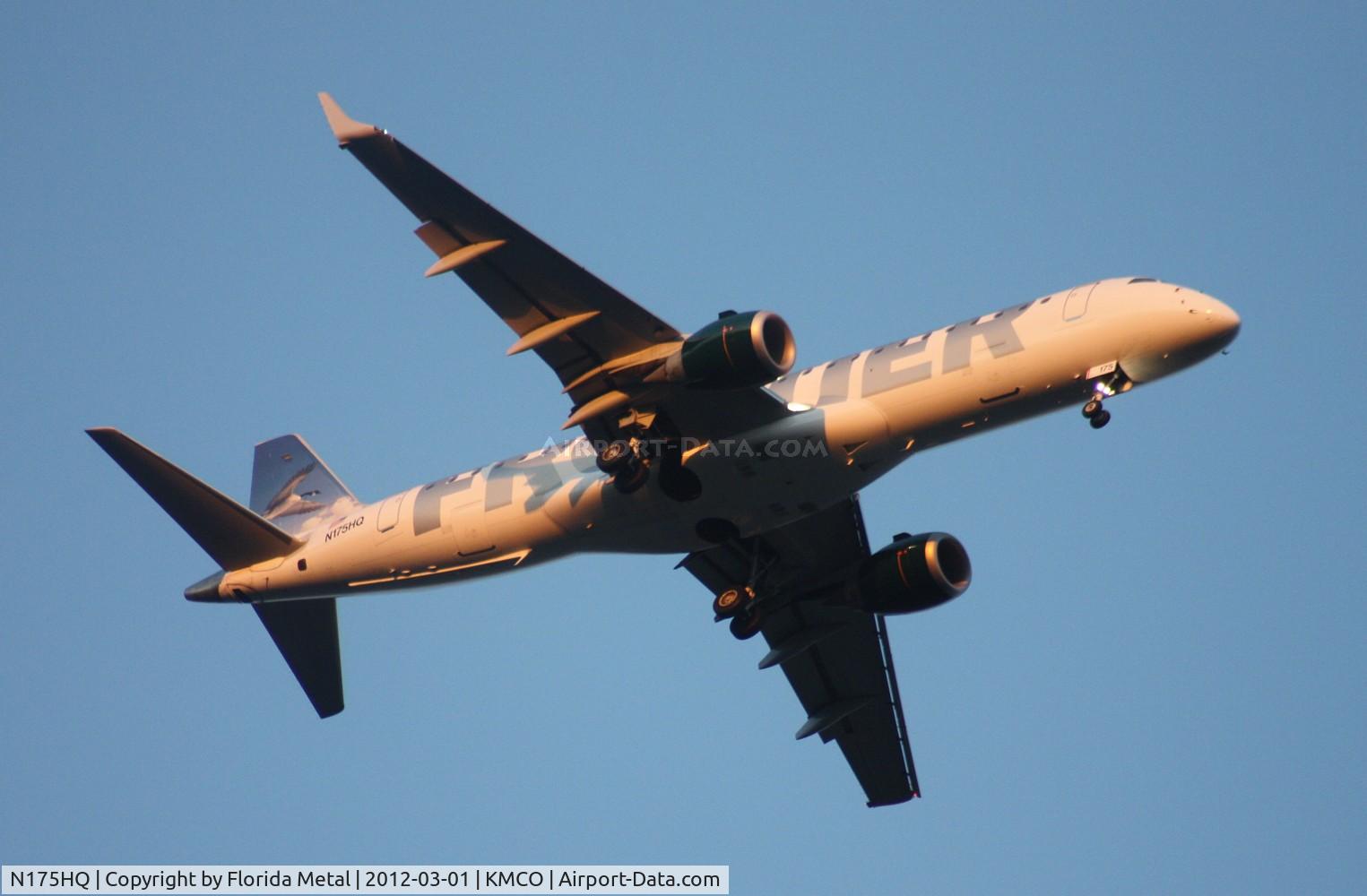 N175HQ, 2008 Embraer 190AR (ERJ-190-100IGW) C/N 19000216, MCO 2012