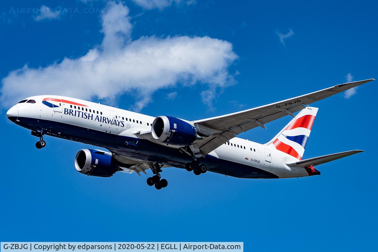 G-ZBJG, 2014 Boeing 787-8 Dreamliner C/N 38614, Boeing 787-8