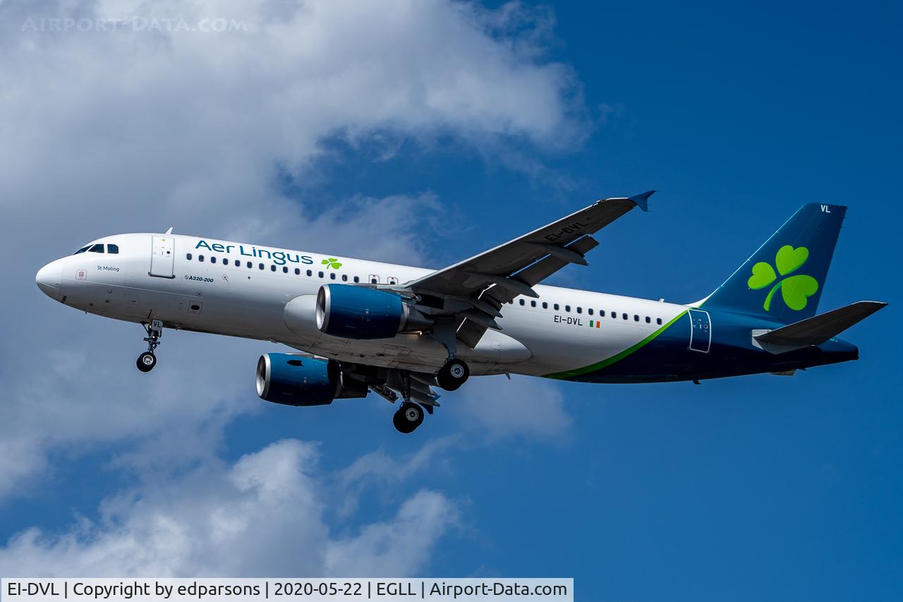 EI-DVL, 2011 Airbus A320-214 C/N 4678, Aer Lingus A320