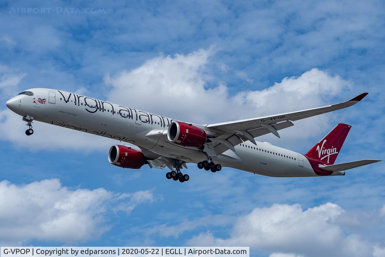 G-VPOP, 2019 Airbus A350-1041 C/N 298, Virgin Atlantic A350-1000