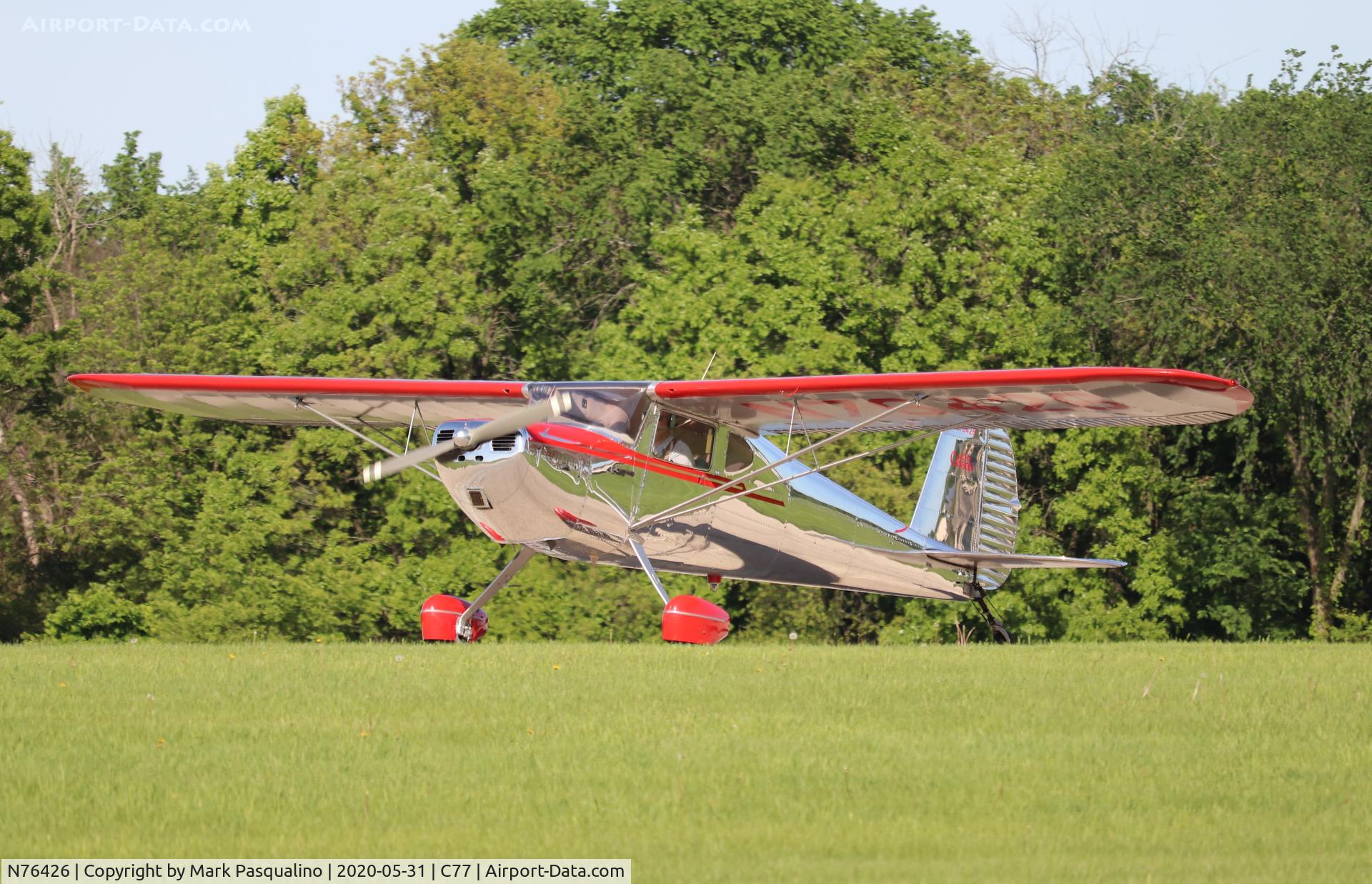 N76426, 1946 Cessna 140 C/N 10852, Cessna 140