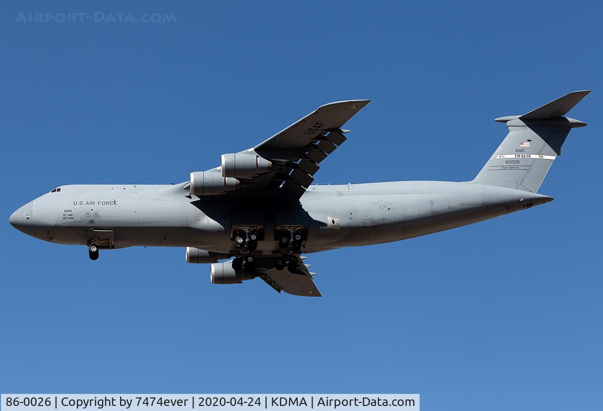 86-0026, Lockheed C-5M Super Galaxy C/N 500-0112, RCH727