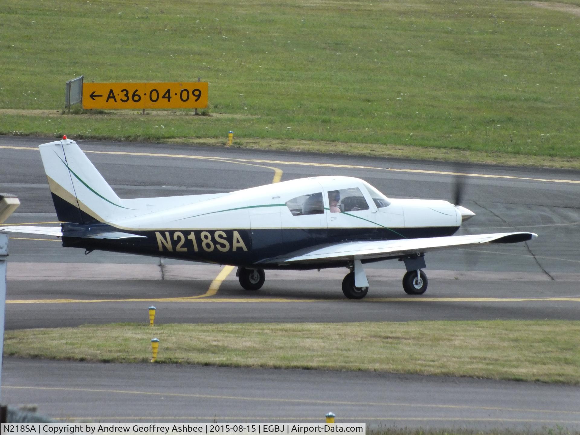 N218SA, 1960 Piper PA-24-250 Comanche C/N 24-1877, N218SA at Gloucestershire Airport.