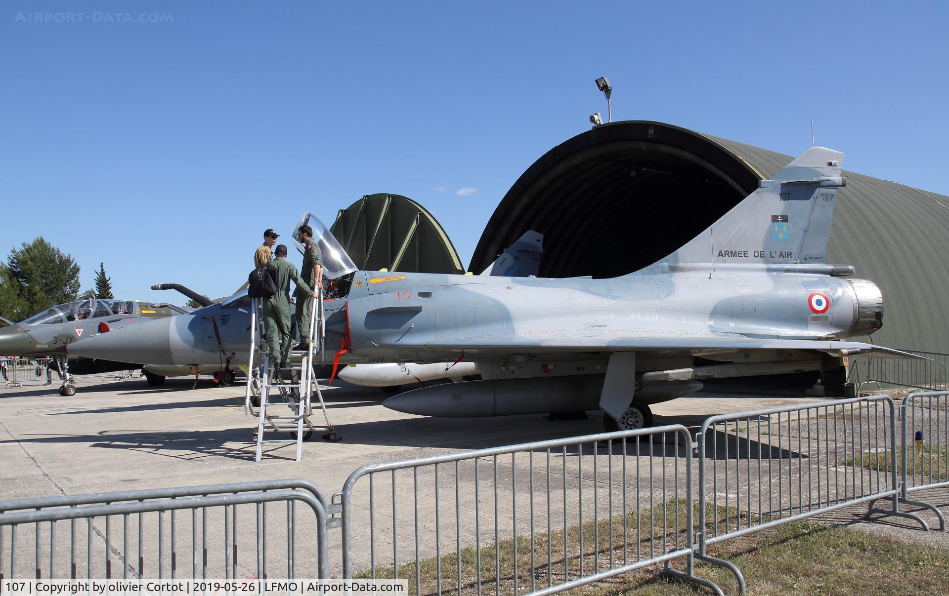 107, Dassault Mirage 2000C C/N 372, Orange airshow, june 2019