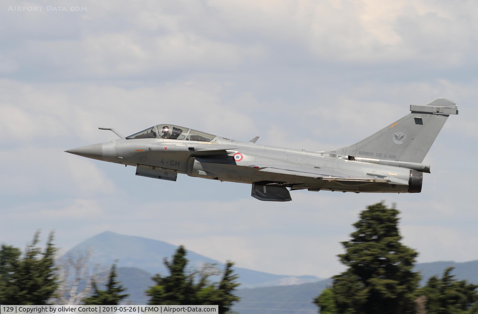 129, Dassault Rafale C C/N 129, Orange airshow, june 2019