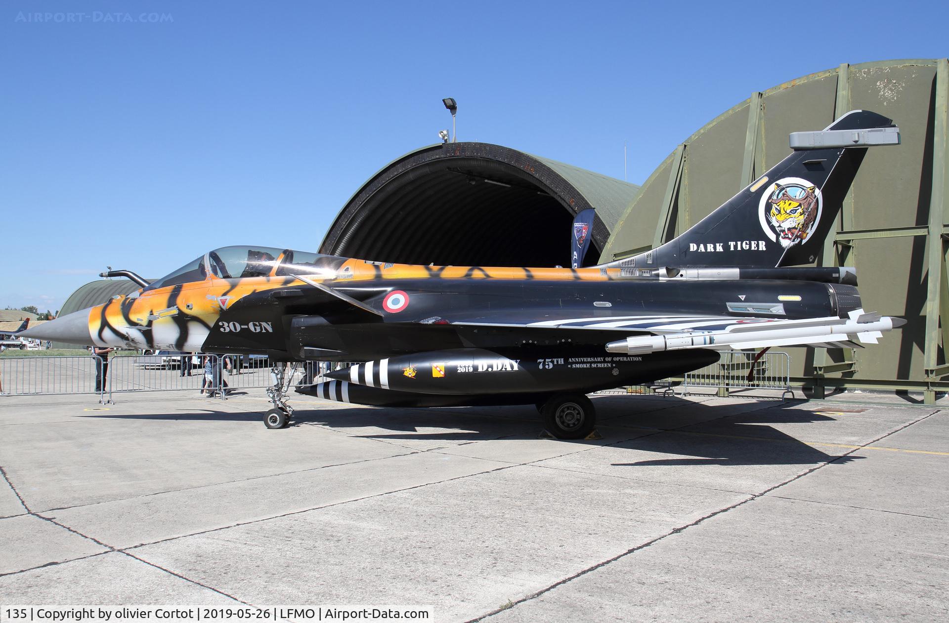 135, Dassault Rafale C C/N 135, Orange airshow, june 2019
