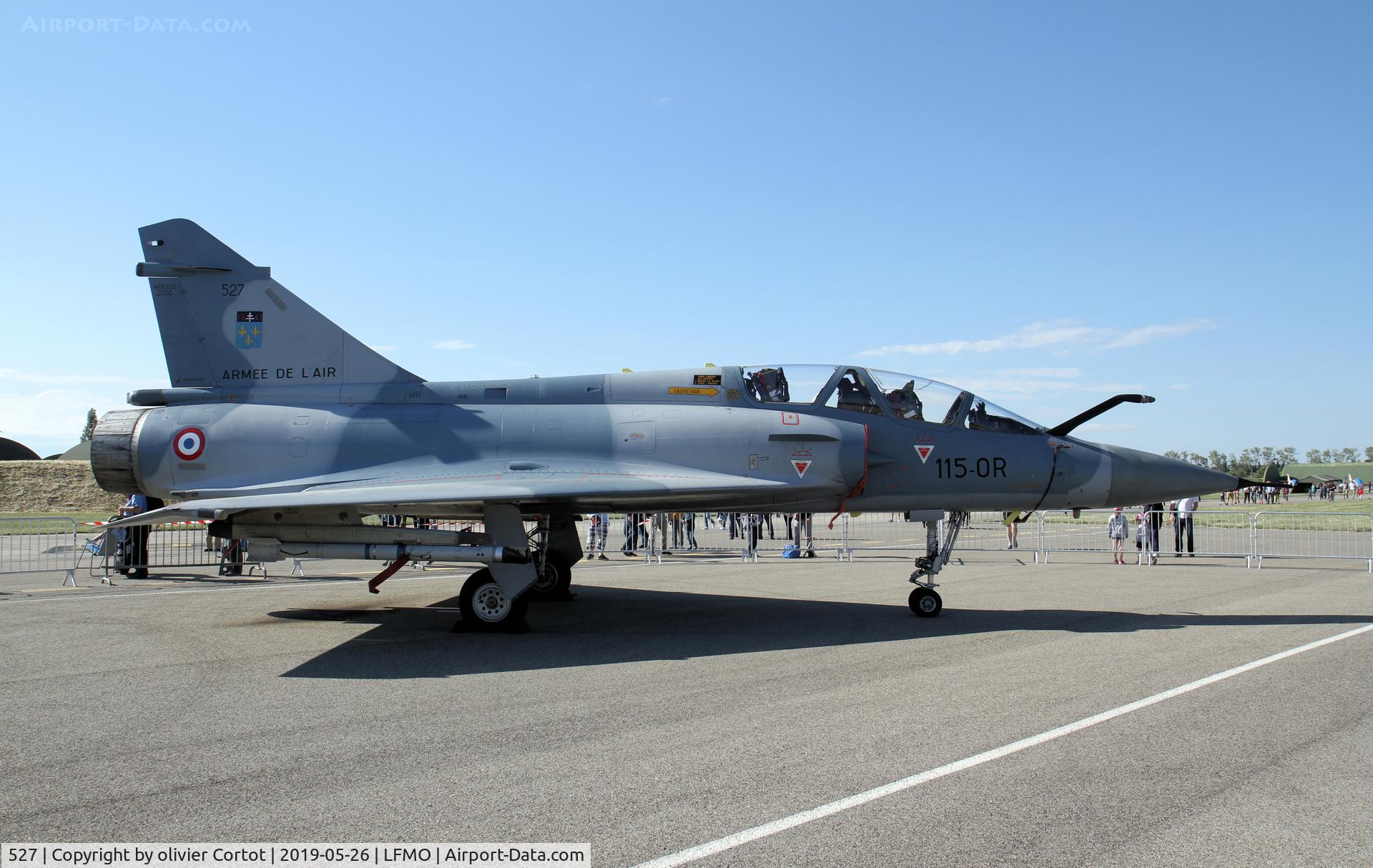 527, Dassault Mirage 2000B C/N 409, Orange airshow, june 2019