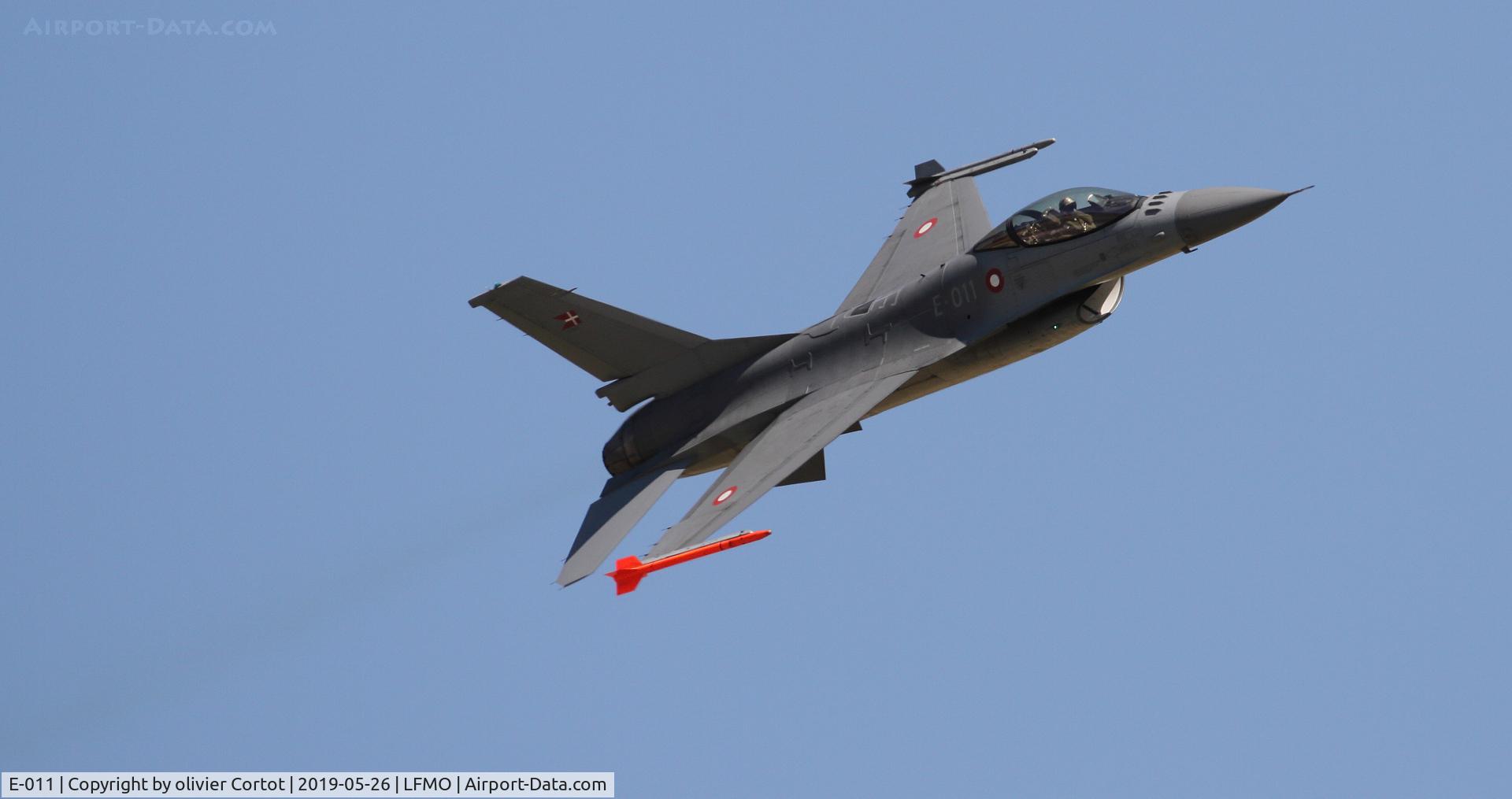 E-011, SABCA F-16A Fighting Falcon C/N 61-604, Orange airshow, june 2019