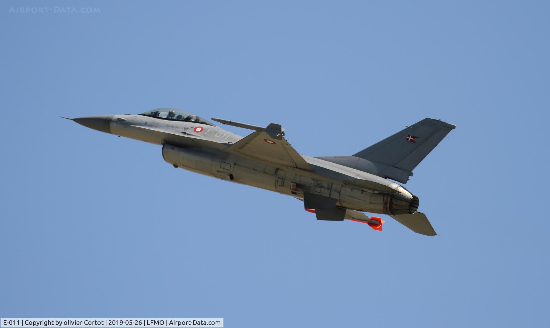 E-011, SABCA F-16A Fighting Falcon C/N 61-604, Orange airshow, june 2019