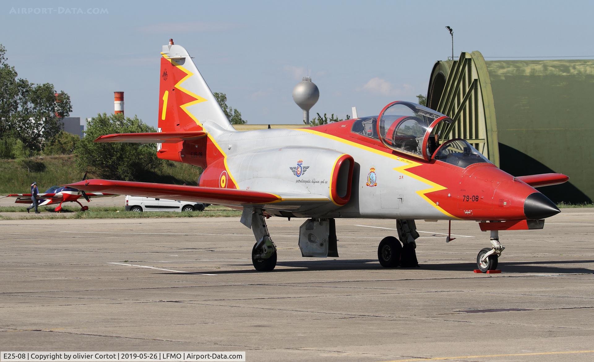 E25-08, CASA C-101EB Aviojet C/N EB01-08-008, Orange airshow, june 2019