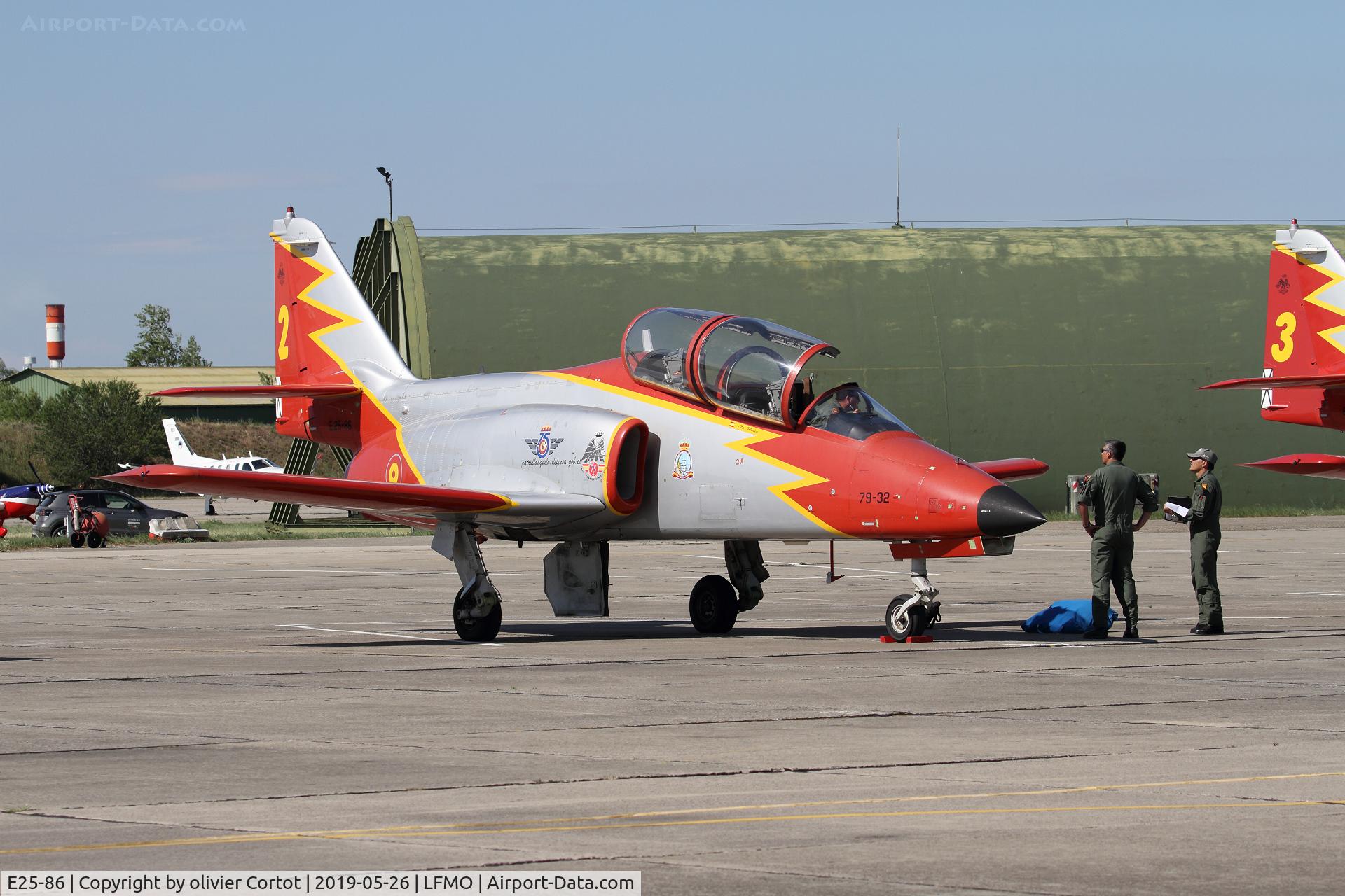 E25-86, CASA C-101EB Aviojet C/N EB01-86-097, Orange airshow, june 2019
