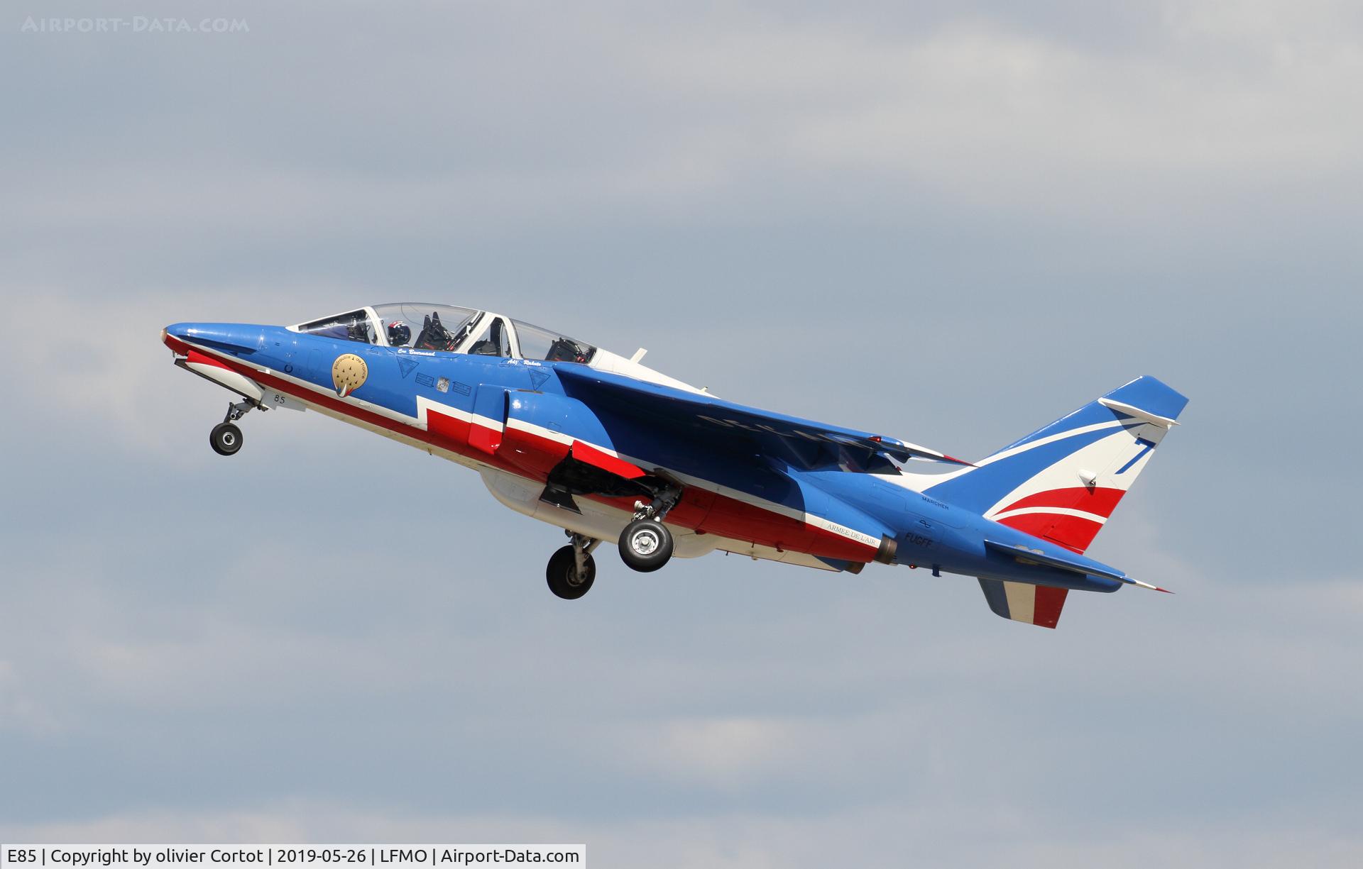 E85, Dassault-Dornier Alpha Jet E C/N E85, Orange airshow, june 2019