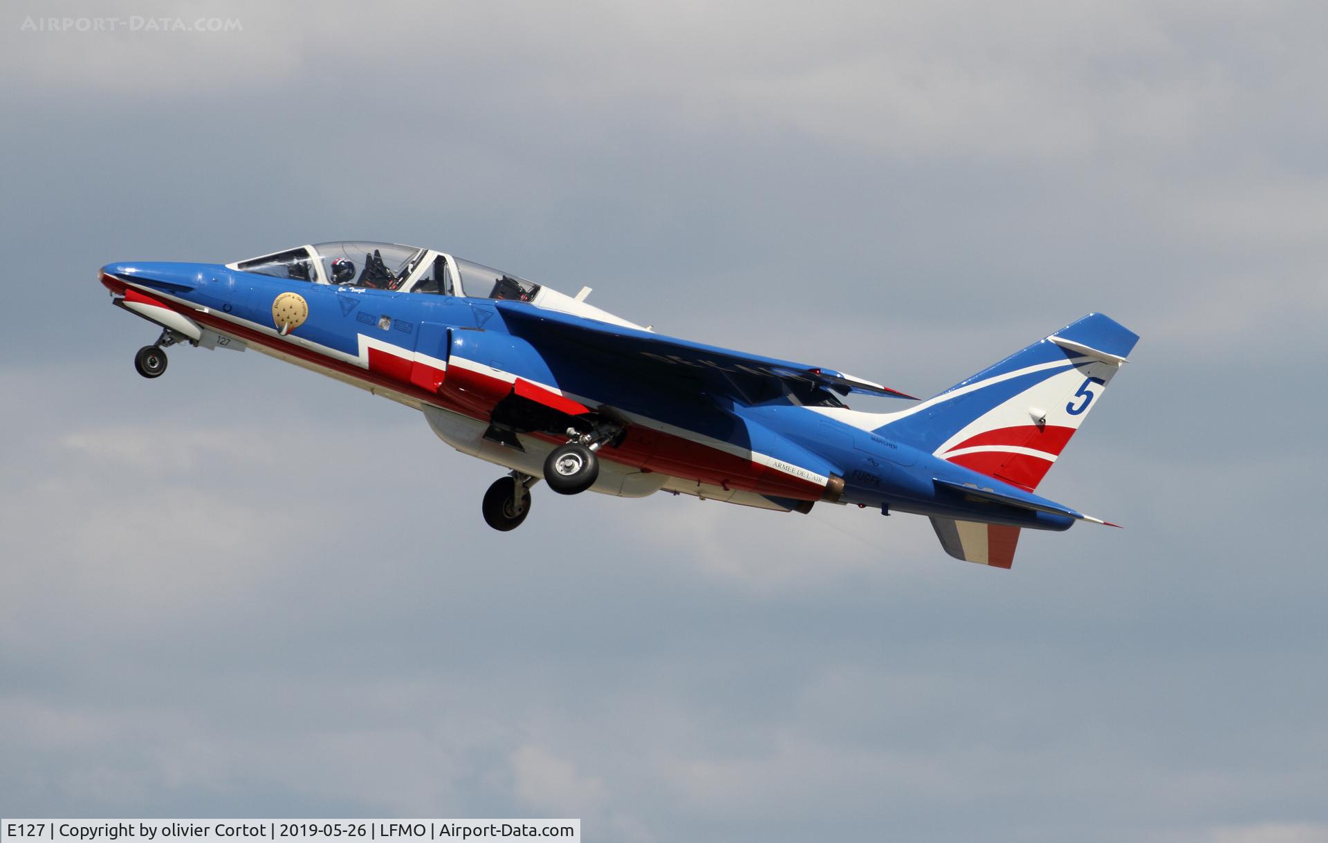 E127, 1983 Dassault-Dornier Alpha Jet E C/N E127, Orange airshow, june 2019