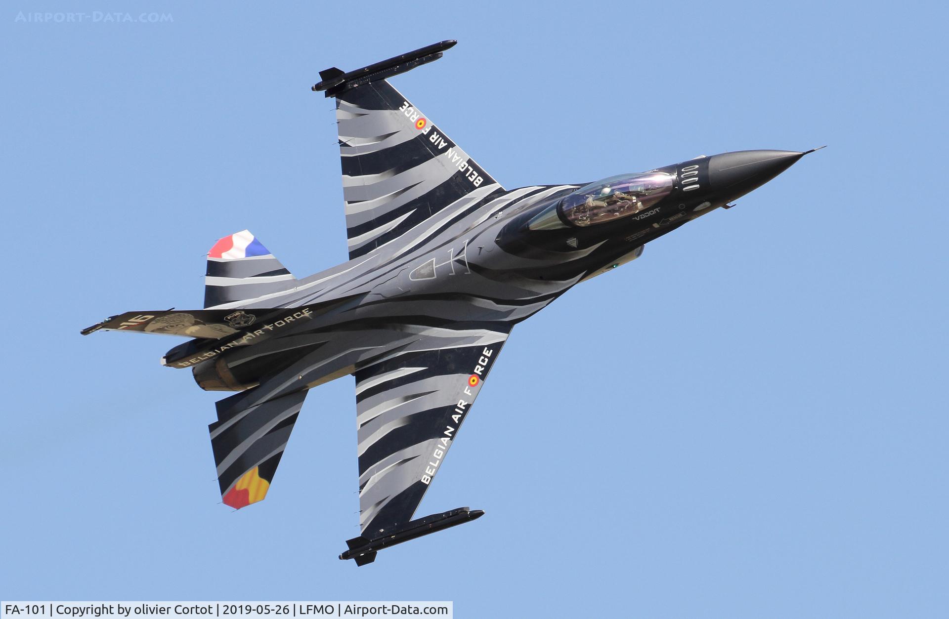 FA-101, SABCA F-16AM Fighting Falcon C/N 6H-101, Orange airshow, june 2019