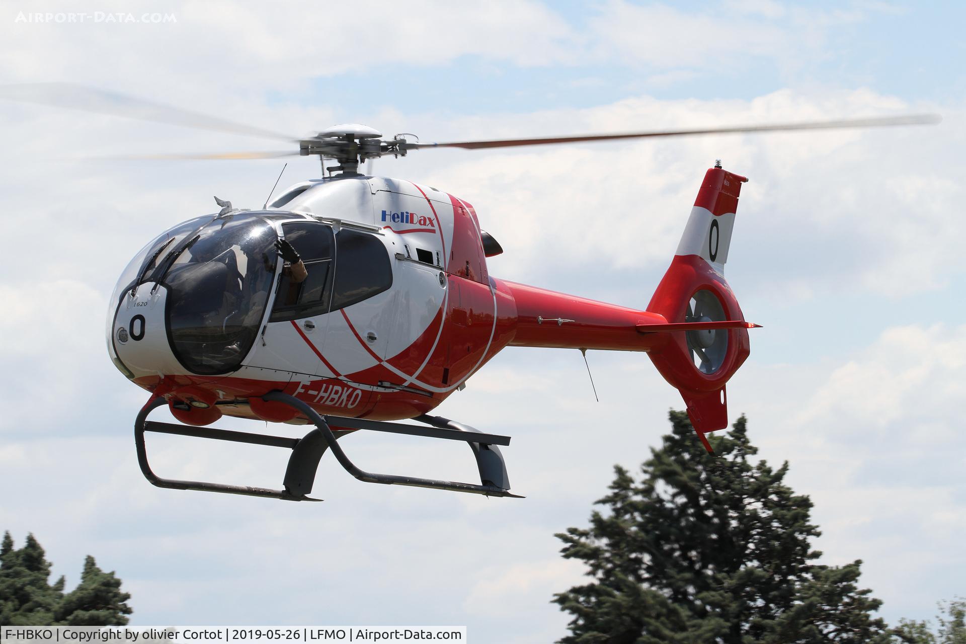 F-HBKO, 2009 Eurocopter EC-120B Colibri NHE C/N 1620, Orange airshow, june 2019