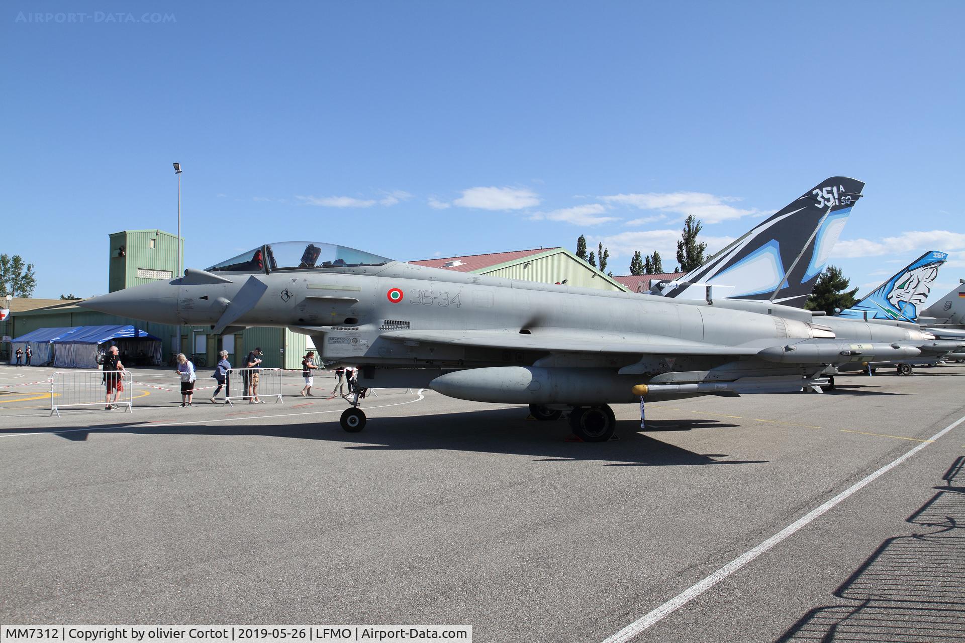 MM7312, Eurofighter F-2000A Typhoon C/N IS044, Orange airshow, june 2019