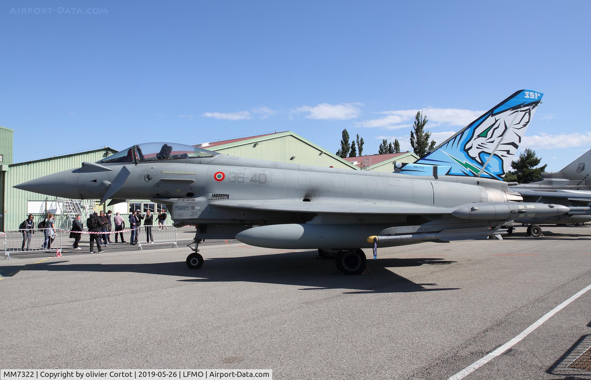 MM7322, Eurofighter EF-2000 Typhoon S C/N IS054, Orange airshow, june 2019