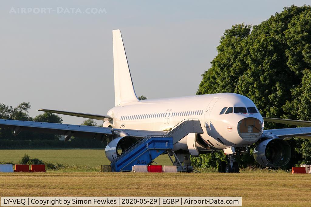 LY-VEQ, 1997 Airbus A320-232 C/N 709, Awaiting its fate