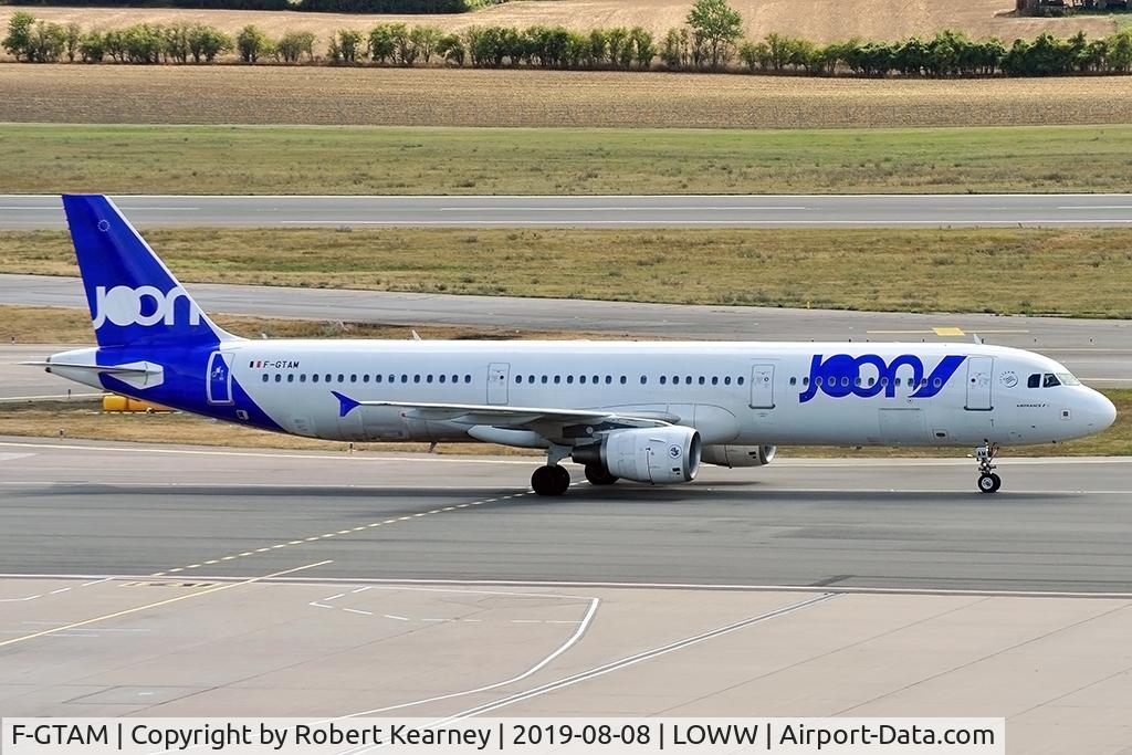 F-GTAM, 2002 Airbus A321-211 C/N 1859, Taxiing in after arrival