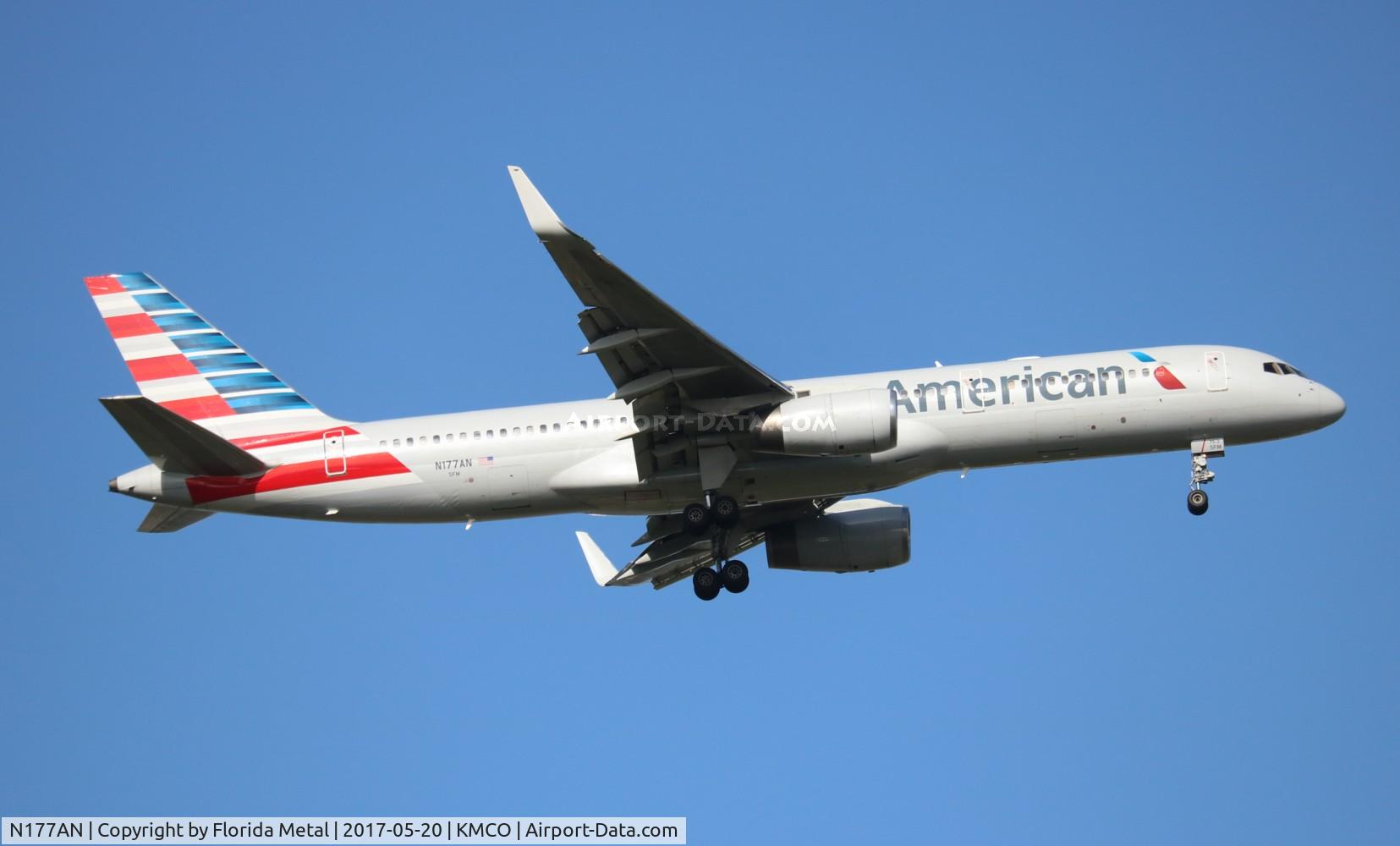 N177AN, 2002 Boeing 757-223 C/N 32396, MCO 2017