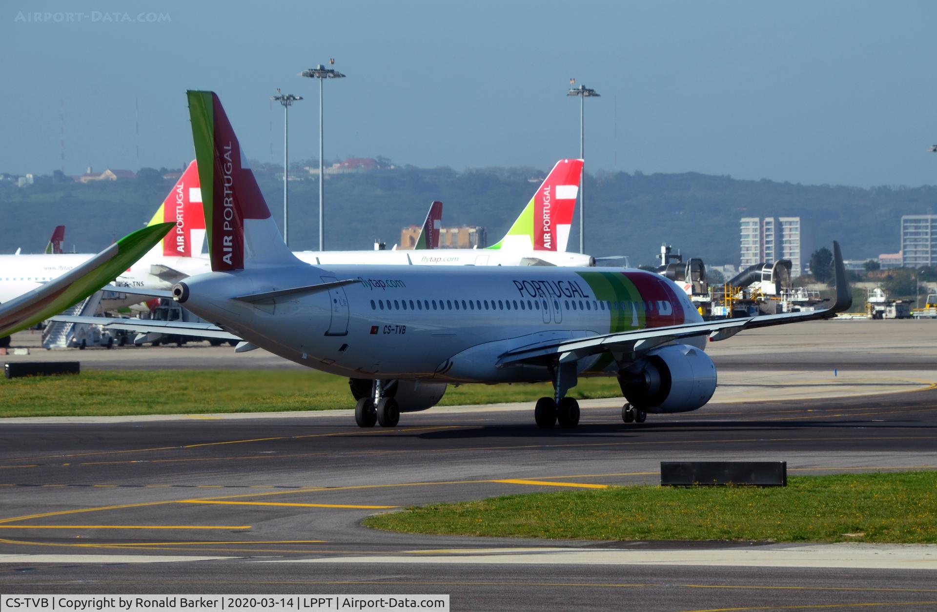 CS-TVB, 2019 Airbus A320-251NEO C/N 8749, Taxi Lisboa